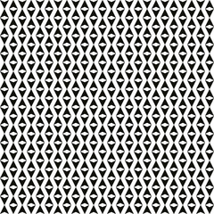 Monochrome geometric ornament. Endless texture for wallpaper, fill,  web page background, surface texture.