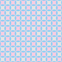 Abstract seamless pattern with circles. Can be used for textile, website background, book cover, packaging.