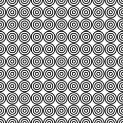 Abstract target seamless pattern.