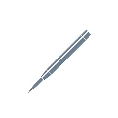 Scriber in vector flat. Required tool in the wizard.