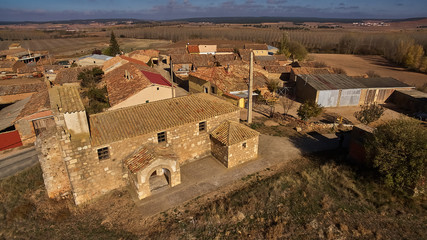 Ciadueña village in Soria province, Spain
