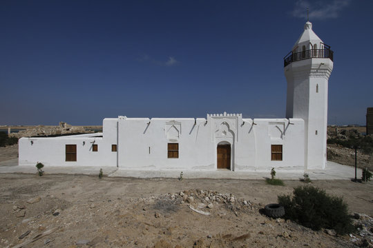 Renovated mosque in Suakin