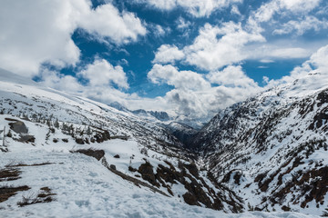 High in the Mountains