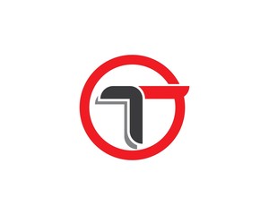 T Letter Logo Business
