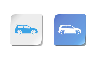 Web design of car icon