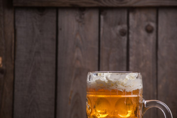 Big mug of beer