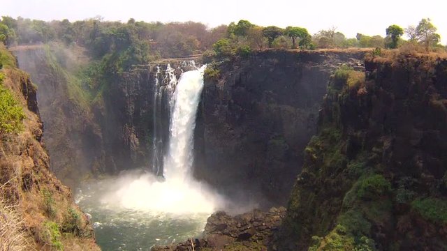 Victoria Falls, View at Victoria Falls, Zimbabwe