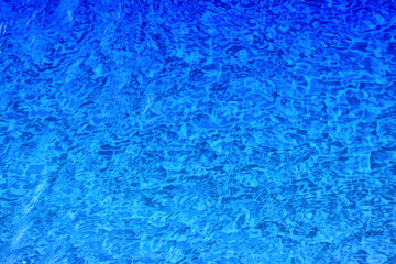 blue sea water texture reflect with sun  light  fresh nature ,summer background 