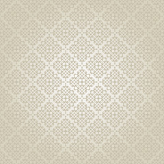 Fototapeta premium Silver Wallpaper Asian texture: Chinese, Japanese, Indian. Vector image