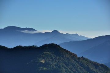  Mountain landscape in the Hsinchu,Taiwan.