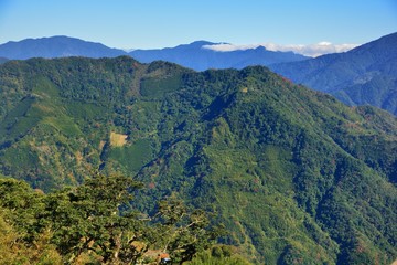  Mountain landscape in the Hsinchu,Taiwan.