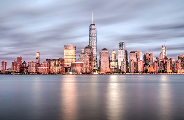 New York City Twilight Skyline