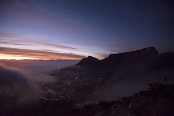 Sunrise in Cape Town
