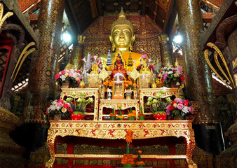 Temple Luang prabang in Lao