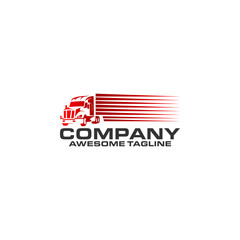 truck vehicle vector logo