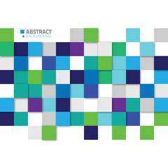 Abstract Background Square pattern