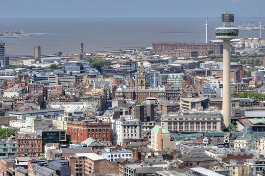 Liverpool City Centre, UK.