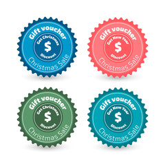 Gift voucher label