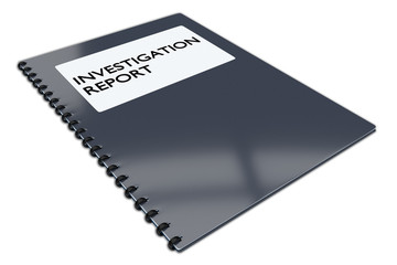 Investigation Report concept