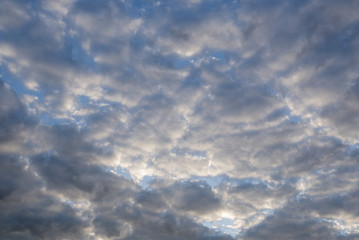 Fototapeta premium Beautiful cloud in the morning 