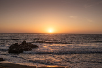 Coastal Sunset, Moonstone Beach