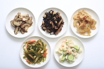 The image of the side dish of Japan　