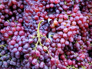 Pile of fresh bunch of fresh bunch in Supermarket, shopping grocery concept