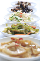Potato salad and Japan variety of dishes