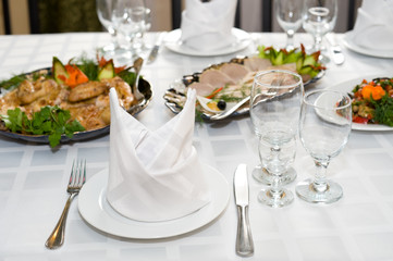 dinner is served