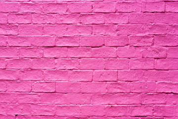 Abstract pink brick wall texture