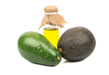 Avocado oil in bottle