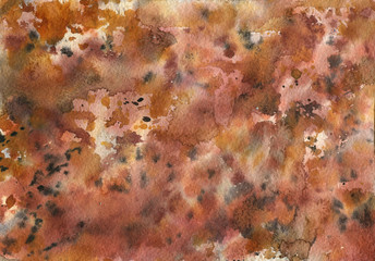 brown jasper, watercolor mineral texture