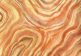 agate, watercolor mineral texture