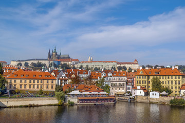 Naklejka na ściany i meble View of Prague, Czech republic