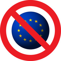 No European Union sign