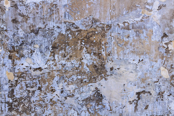 Closeup cracked and old wall cement background.