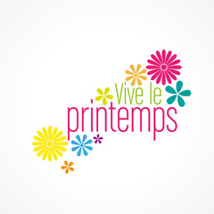 vive le printemps