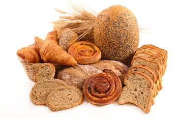 assorted bread and pastry