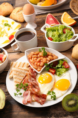 healthy english breakfast