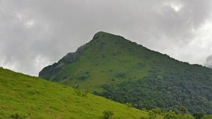 Obraz na płótnie Canvas green mountain