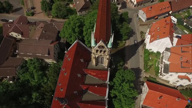 Bad Harzburg Lutherkirche Anflug