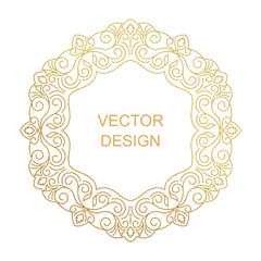 Circular arabic pattern