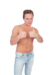 Fototapeta premium Young handsome man