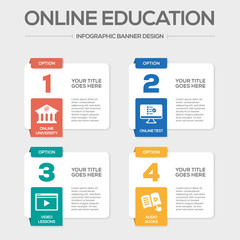 Online Education Concept
