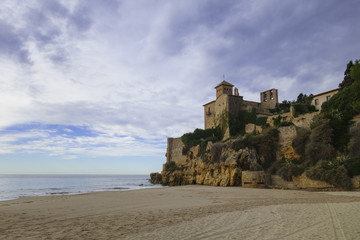 Tamarit castle in Tarragona, Spain