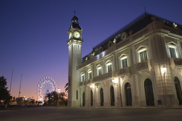 Fototapeta premium Ferris wheel and 