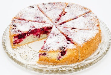 cherry charlotte cake