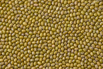 Many green beans. Cooking healthy food