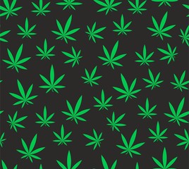 Marijuana Leaves Pattern