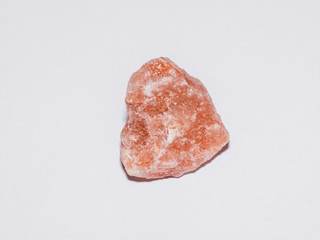 Himalayan pink rock salt .Healthy food ingredient full of minerals.